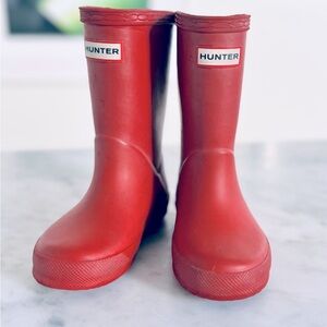 Hunter Boots Kids First Classic Rain Boots